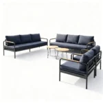 Outdoor Sofa Set FF J5194-6 Full Grey - Image 2