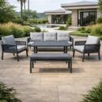 Outdoor Sofa Set Furniture 7586-7 Grey
