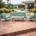 Outdoor Sofa Set Furniture 7492-8 Green