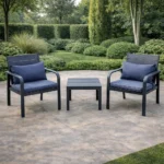 Outdoor Sofa Set Furniture 3001 Full Grey