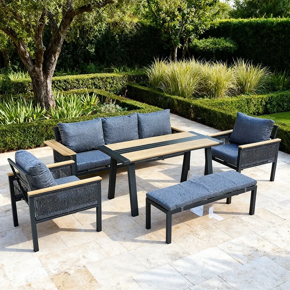 70101FUR0254_0-1-e1774278640377.webp Outdoor Sofa Set Furniture 23A1088 Grey - Image 1