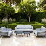 Outdoor Sofa Set Furniture Melody Grey