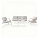 Outdoor Sofa Set Furnitue SI012 Off White - Image 2