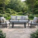 Outdoor Sofa Set Furniture HT9358S-5 Grey