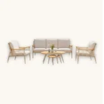Outdoor Sofa Set Furniture G24-088 Champagne - Image 2