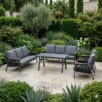Outdoor Sofa Set Furniture 157-8 Grey