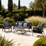 Outdoor Sofa Set Furniture 157-5 Grey