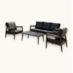 Outdoor Sofa Set FF 243-5 Dark Grey - Image 2