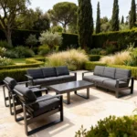 Outdoor Sofa Set FF S23991-8 Grey