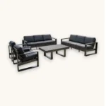 Outdoor Sofa Set Furniture S19507-8 Grey - Image 2