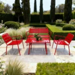 Outdoor Sofa Set Furniture MS301 Red