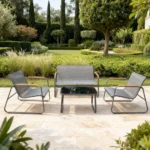 Outdoor Sofa Set Furniture TS040C Grey