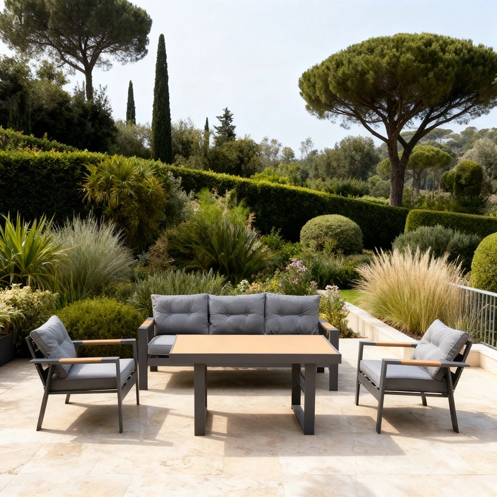 70101fur0094_0-1.webp Outd Sofa Set Furniture 190813-5H Grey + Cush Grey - Image 1