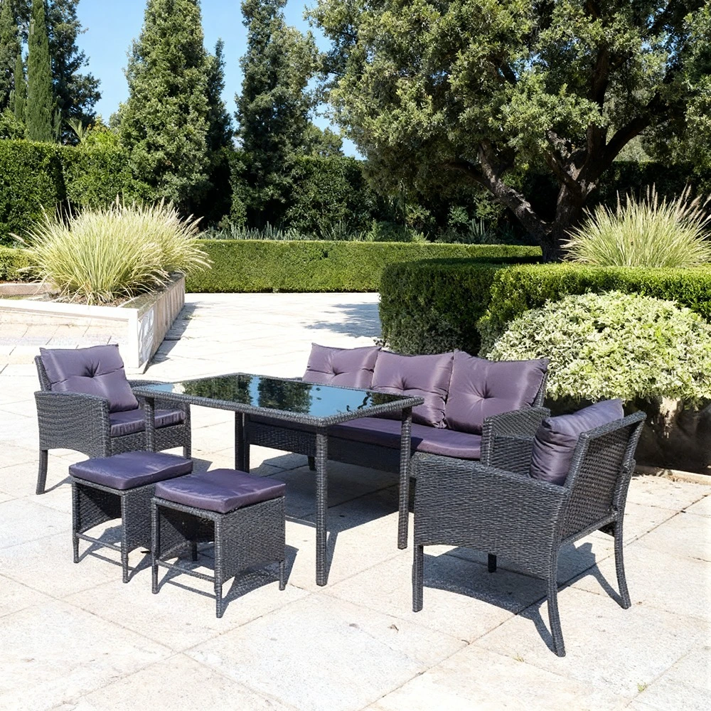 70101fur0132_0-1.webp Outdoor Sofa Set Furniture 75 Grey + Cush Grey - Image 1