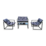 Outdoor Sofa Set Furniture TA14 Grey - Image 2