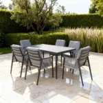Outdoor Dining Set Furniture 207DS Grey