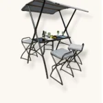 Bar Set Furniture 718A/719A + 4 Chairs - Image 2