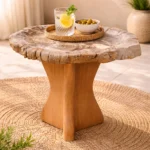 Center Table DI DF25-AMBI-139 Petrified Wood