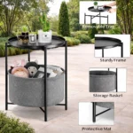 Table Furniture 7001 Black - Image 5