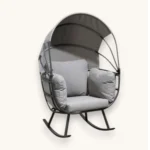 Rocking Chair Furniture PL250S-Grey - Image 2