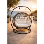 Hammock Furniture 903-1 Brown Cushion Beige