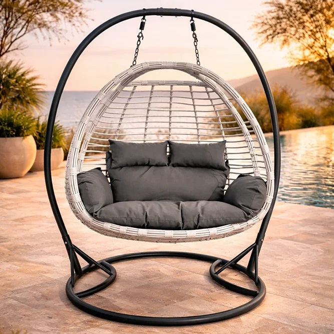 70108FUR0042_0-1.webp Hammock FF 903-1 Grey Cushion Grey - Image 1