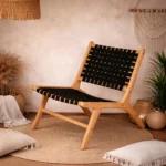 Armchair DI DF23-50 Hard Fabric Black