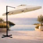 Umbrella Furniture RXA005 3*3 Grey Frame + Beige