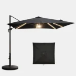 Umbrella Furniture RXA024L Grey Led 3*3 - Image 3