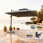 Umbrella PF 2320 Grey + Stone Base