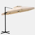 Umbrella Furniture RXA005 3*3 Grey Frame + Beige - Image 2