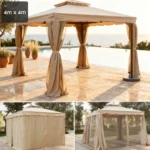 Gazebo Furniture 9027-4*4 Camel - Image 2
