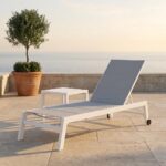 Sunlounger AF Minori White