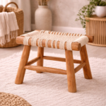 Stool DI DF18-NW05 White Ropes