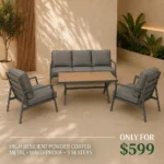 Outdoor Sofa Set HF RB-18238-GR