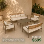 Outdoor Sofa Set HF RBM-2510-BEIGE