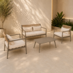 Outdoor Sofa Set HF RM-2510-Beige