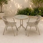 Outdoor Dining Set HF RR2+1-60-G-2002-CHA