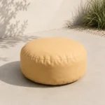 Outdoor Pouf CF Round Beige