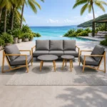 Outdoor Sofa Set FF Lama grey