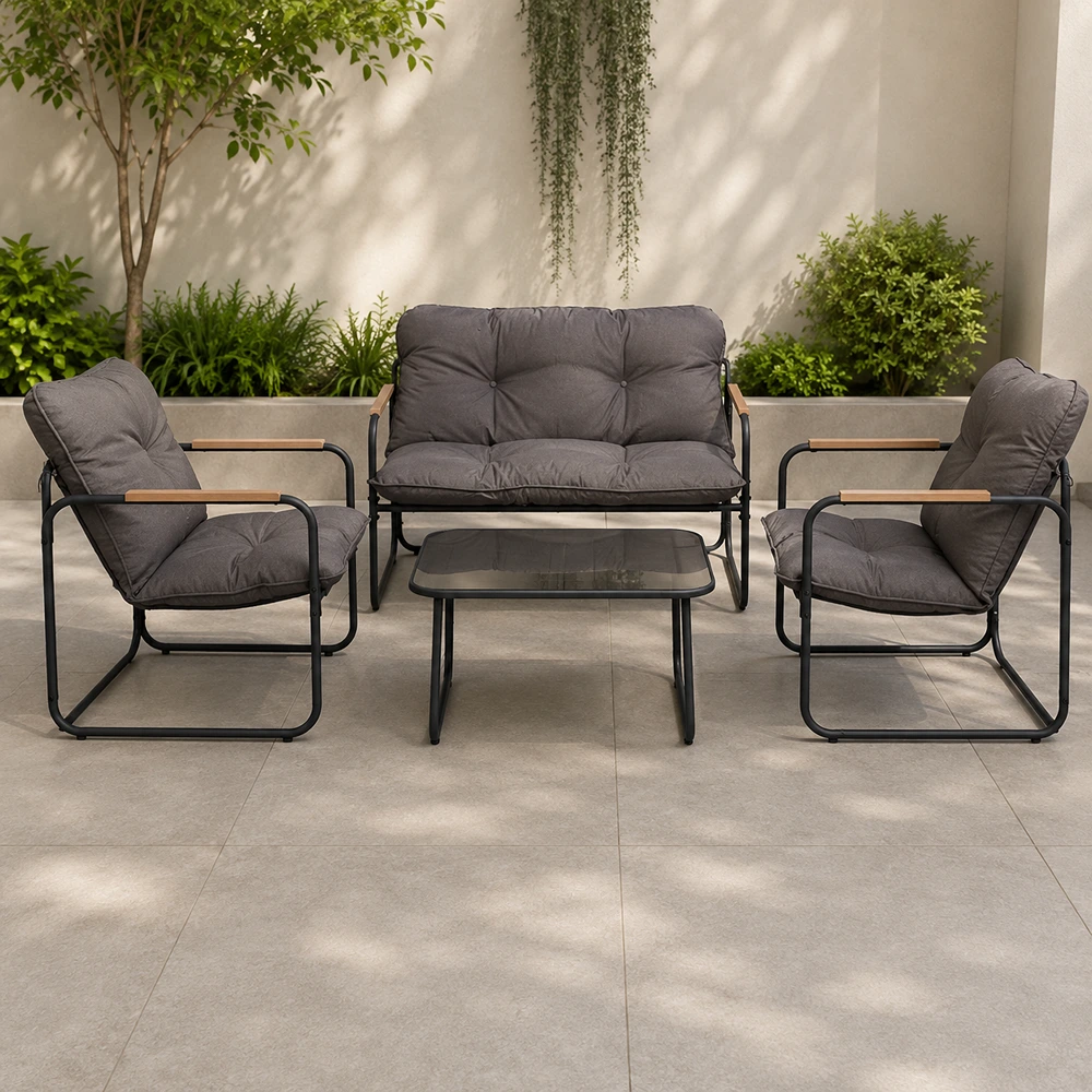 OUT-SFST-FUR-0108_0.webp Outdoor Sofa Set FF VS370 grey - Image 1