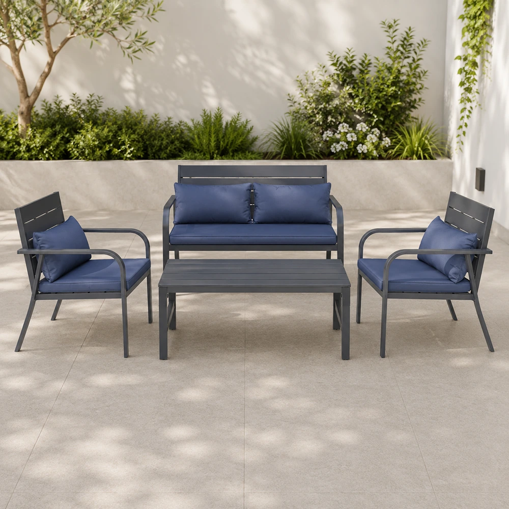 OUT-SFST-FUR-0115_0.webp Outdoor Sofa Set FF 4001 - Image 1