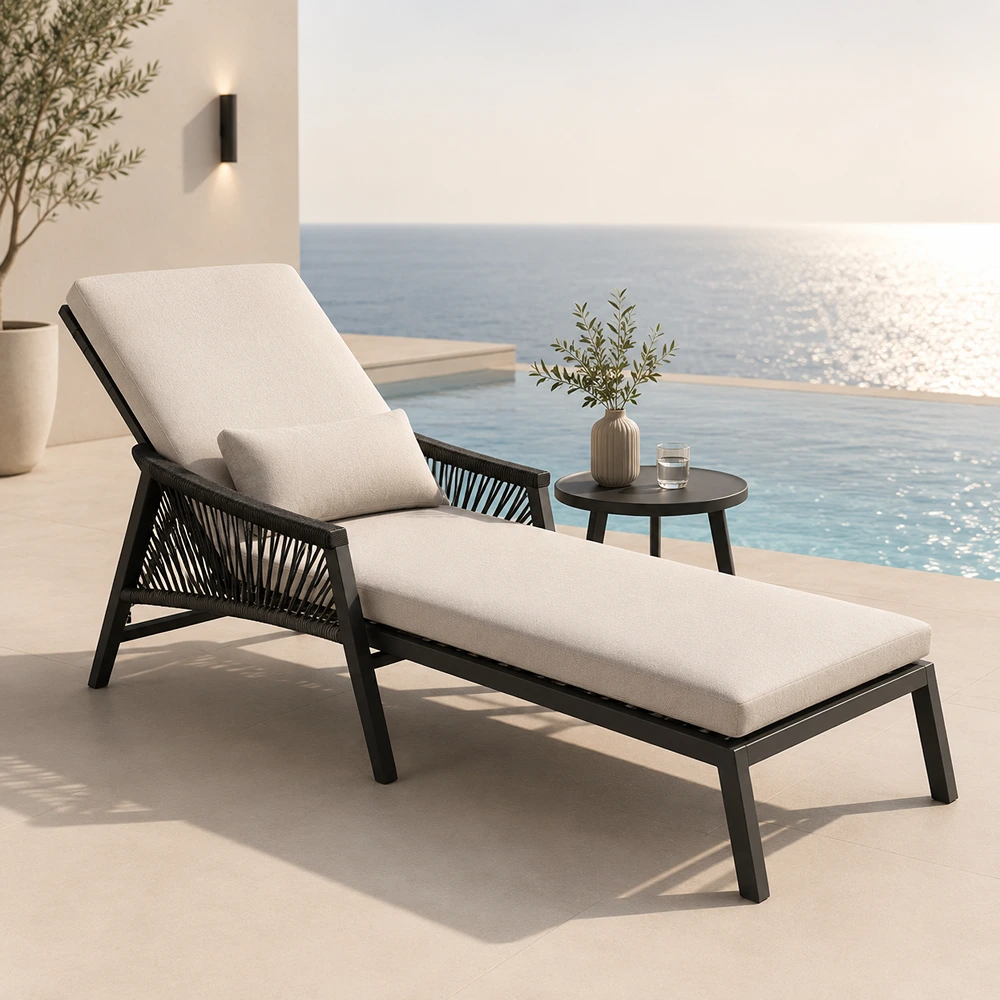 OUT-SUNBD-FUR-0005_0.webp Sunlounger Set + Table FF 207 Lounger Grey - Image 1
