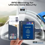 Anti-Loss Passport Holder Promate Passmate Blue - Image 3