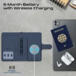 Anti-Loss Passport Holder Promate Passmate Blue - Image 4