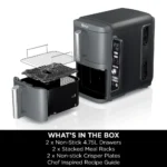 Electric Fryer Ninja SL400EU Double Stack - Image 4