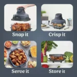 Electric Fryer Ninja FN101EUGY Crispi 4-in-1 Glass - Image 5