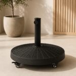 Umbrella Base PF Concrete With Wheels 25kg 55/10