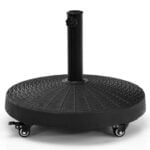 Umbrella Base PF Concrete With Wheels 25kg 55/10 - Image 2