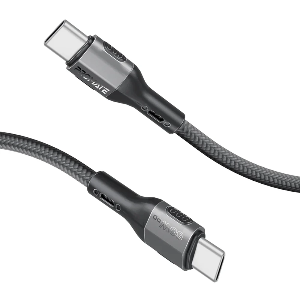 10501PRM0033_0 Cable Promate Fletchlink-CC.Black - Image 1